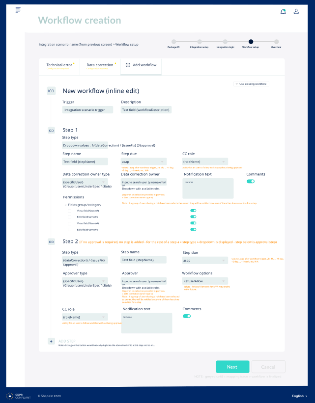 designing workflows
