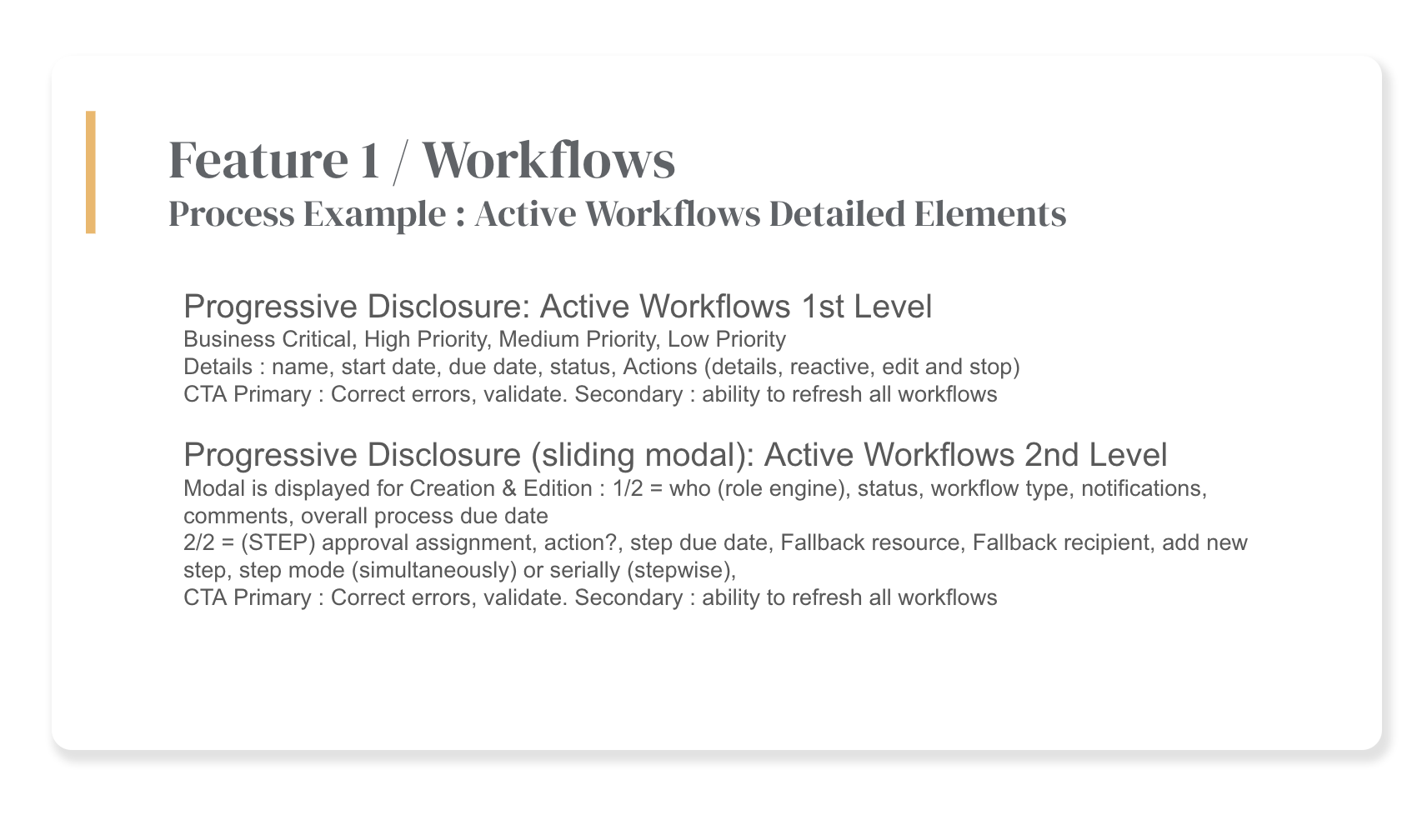 designing workflows