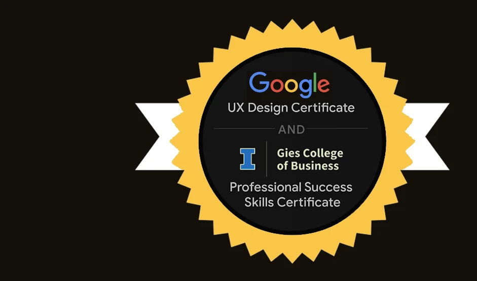 google UX certificate